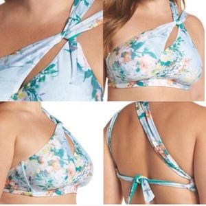 Floral Swim Suit by Becca 2 piece 1X 16 - 18 NEW